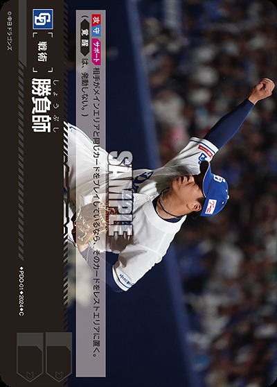 勝負師(中日ドラゴンズ) 【PDO/D01】